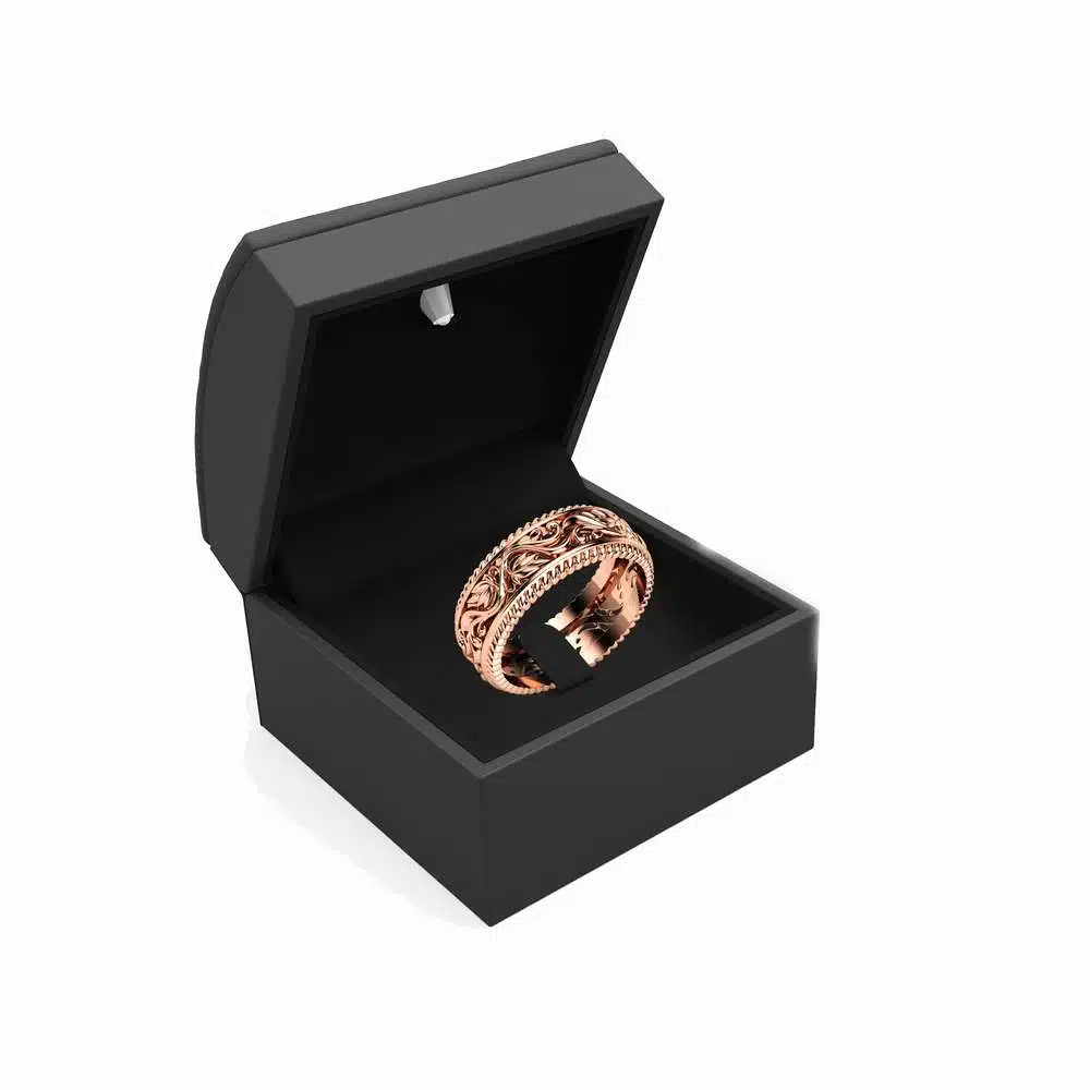 Women Wedding Band Unique Wedding Ring Rose Gold Wedding Ring 4 Women Wedding Band Unique Wedding Ring Rose Gold Wedding Ring