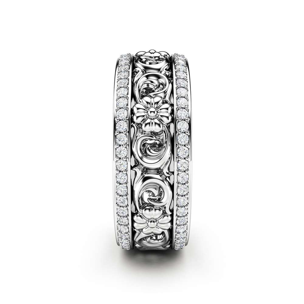 Women Wedding Band Unique Wedding Ring Vintage Wedding Ring
