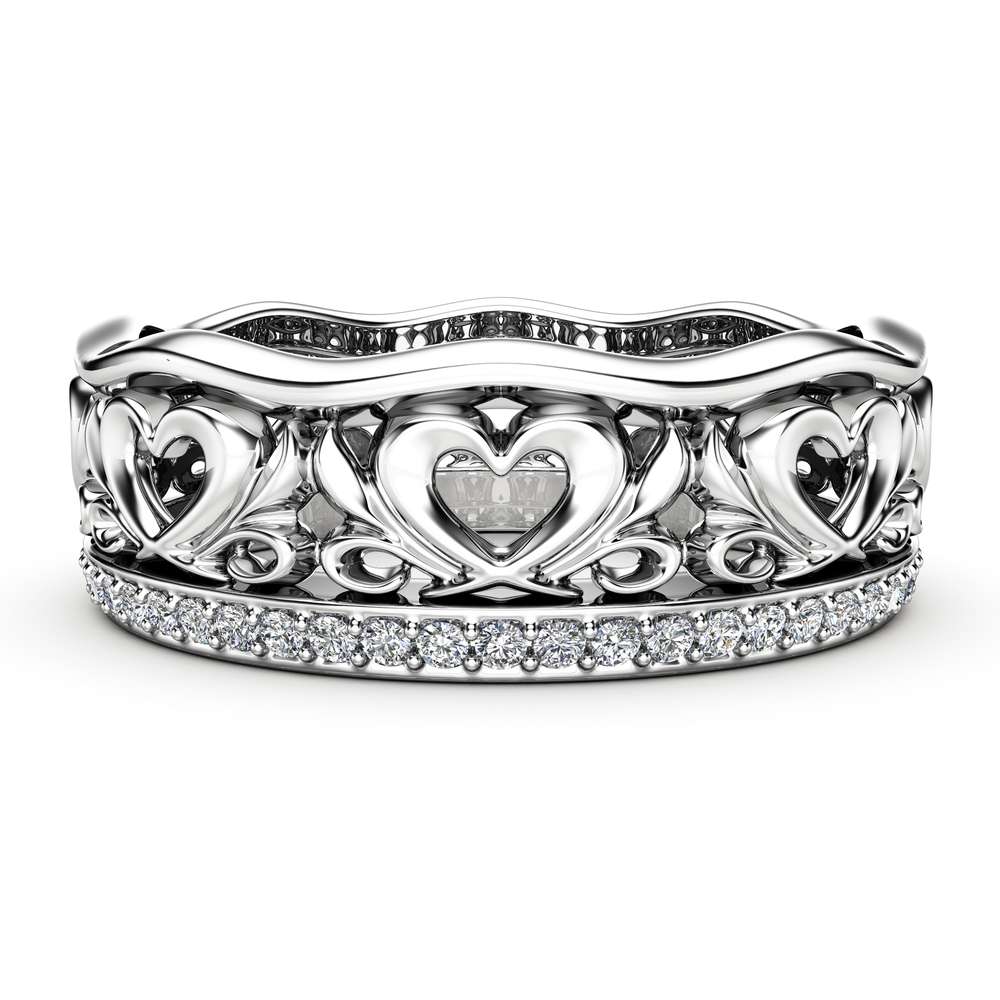 Women Wedding Band Unique Wedding Ring Gold Wedding Ring Custom Bands