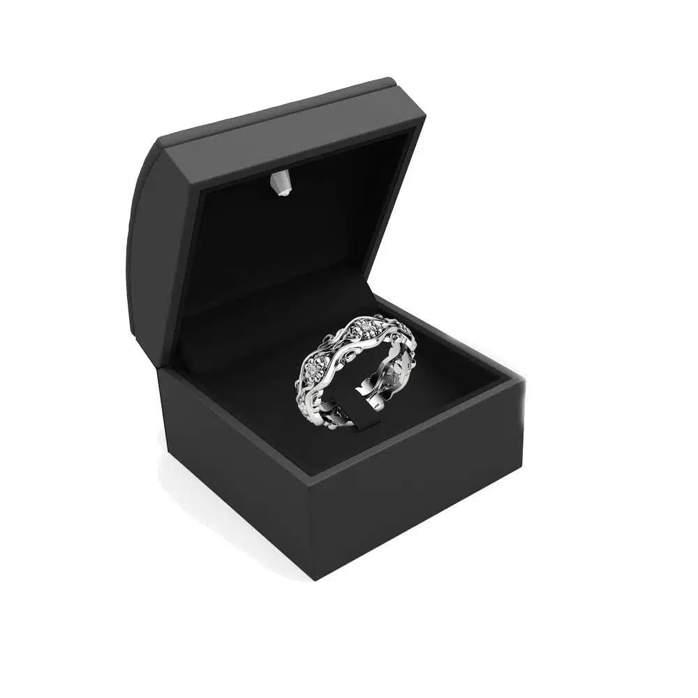 Women Wedding Band Diamond Wedding Band Gold Wedding Ring For Her 4 Women Wedding Band Diamond Wedding Band Gold Wedding Ring For Her
