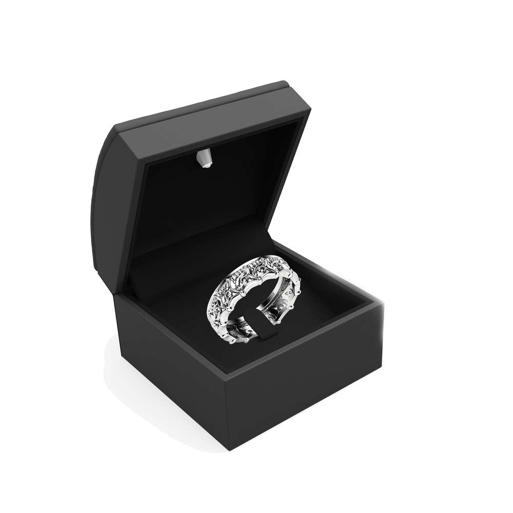 Unique Wedding Band For Her Women Wedding Band Gold Wedding Ring