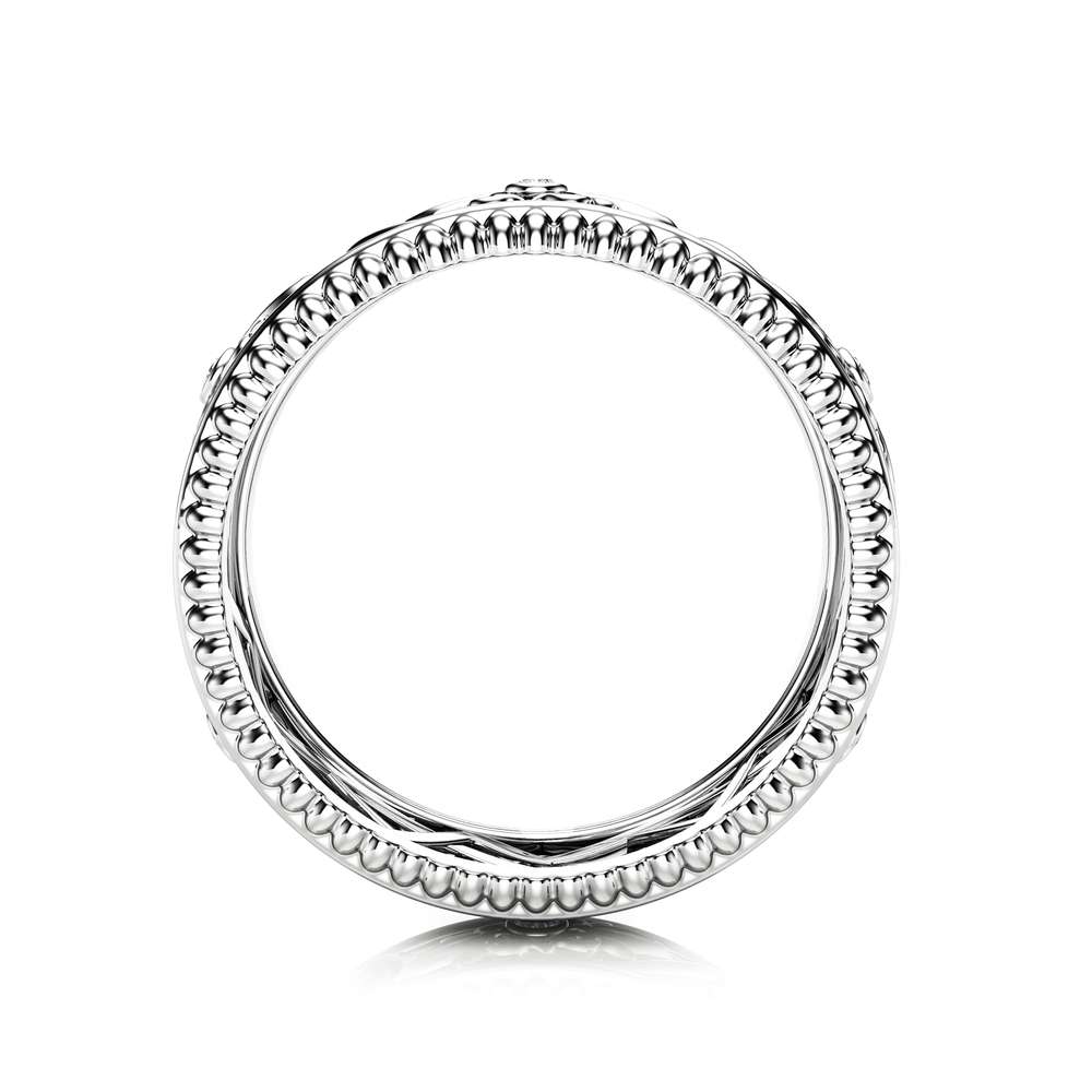 Art Deco Wedding Band Women Wedding Ring Diamond Wedding Band