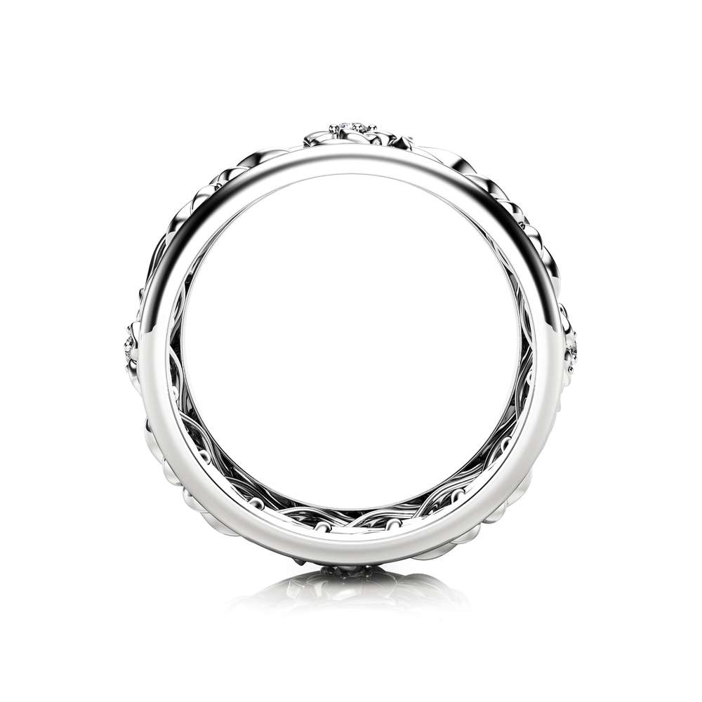 Unique Wedding Band Women Wedding Band Diamond Wedding Band Custom Bands