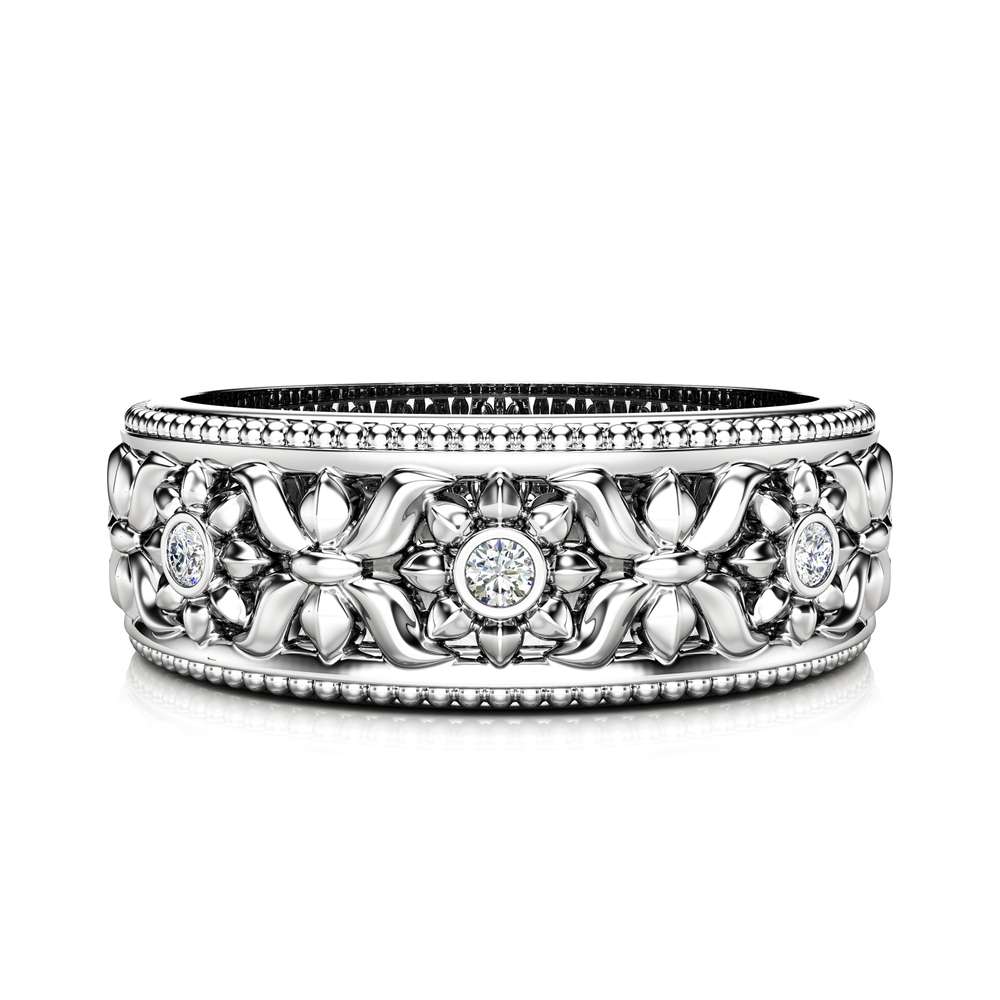 Diamond Wedding Band Unique Wedding Band Dainty Wedding Band 1 Diamond Wedding Band Unique Wedding Band Dainty Wedding Band