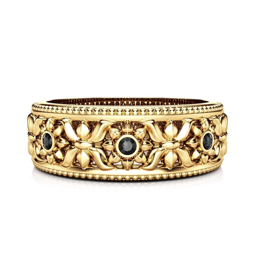 Diamond Wedding Band Unique Wedding Band Women Wedding Band