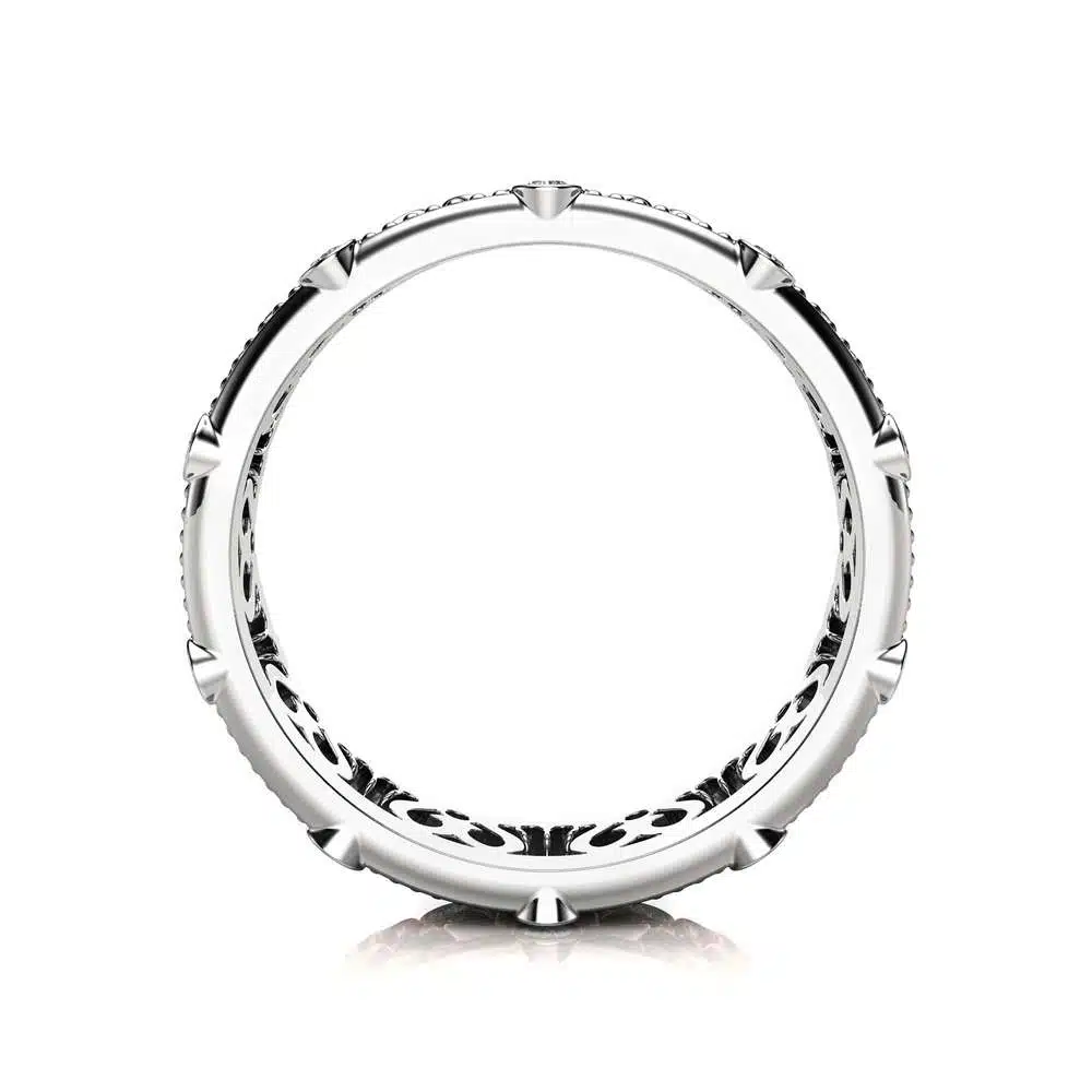 Unique Wedding Band Women Wedding Band Diamond Wedding Band