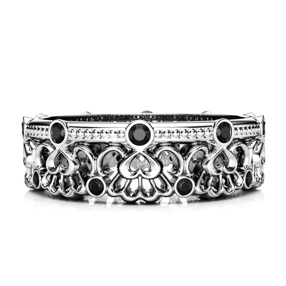 Black Diamond Wedding Band Unique Wedding Band Women Wedding Band 1 Black Diamond Wedding Band Unique Wedding Band Women Wedding Band