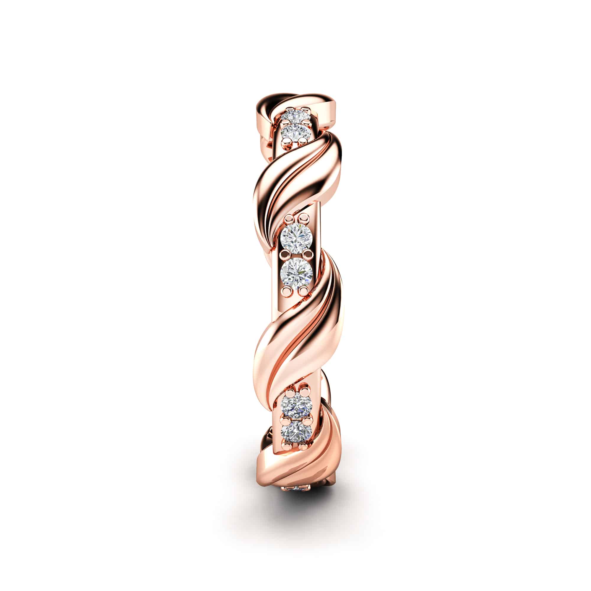 Rose Gold Eternity Ring