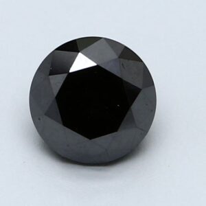 Natural Black Round Diamond 2.00 Carat SI1