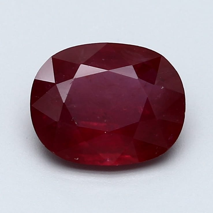 Natural Red Oval Ruby
