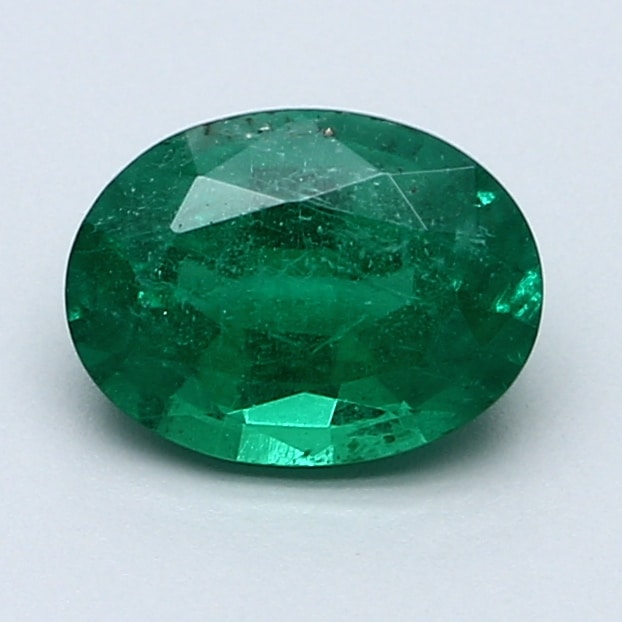 Natural Green Oval Emerald