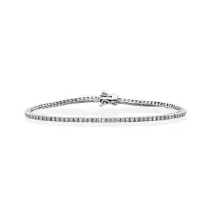 Elegant 14k Gold Diamond Tennis Bracelet Fine Jewelry for Women