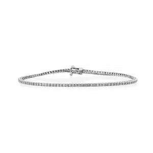 14k Gold Classic Diamond Tennis Bracelet Fine Jewelry for Women