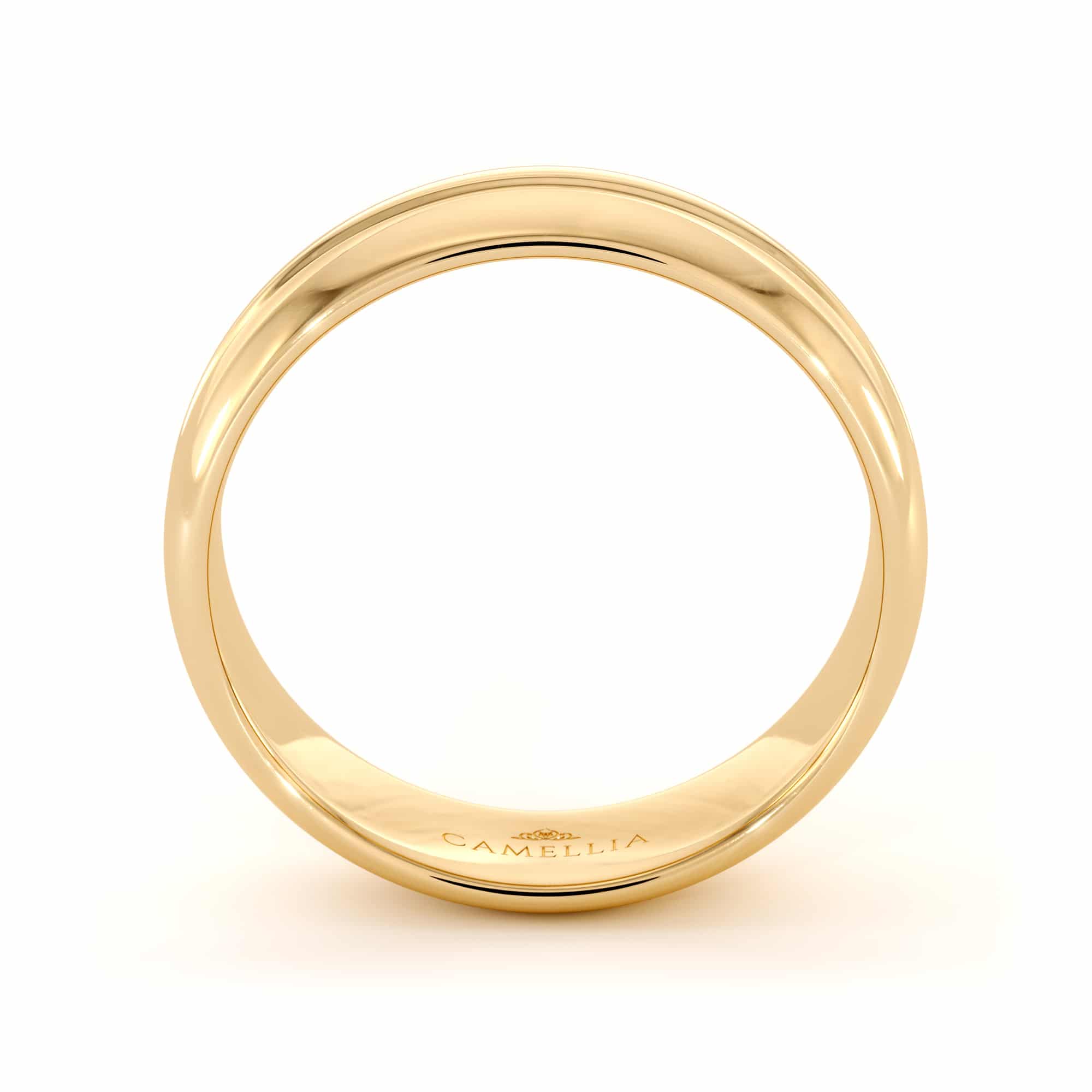 mens band 14k yellow gold (4)