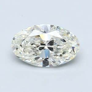Natural 0.8 Carat Oval Diamond