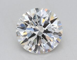 Lab Created 1.24 Carat Round Diamond