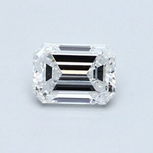 Natural 0.63 Carat D VS1 Emerald Diamond