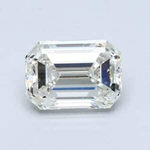 Natural 0.81 Carat J VVS2 Emerald Diamond
