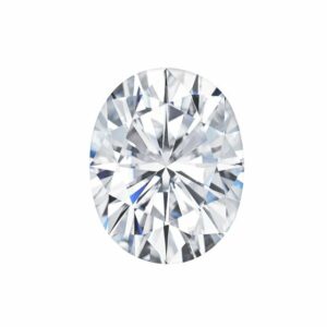 1.00 Carat Oval G-H VVS1 Moissanite