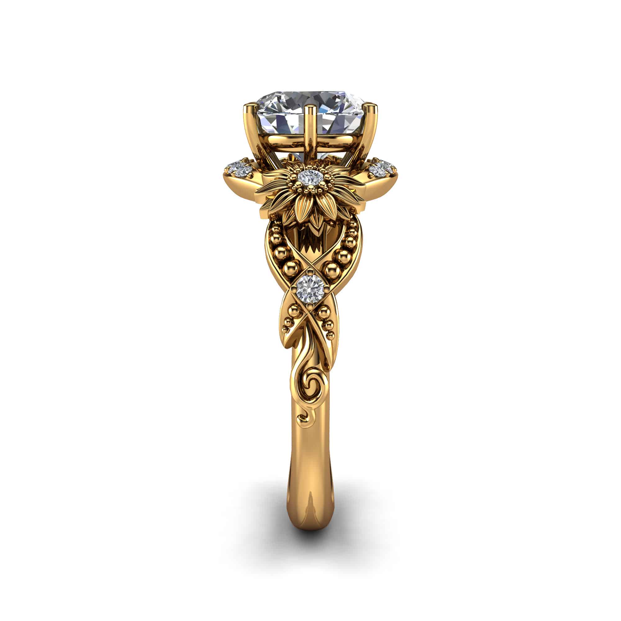 AN-0003X Yellow Gold (2)
