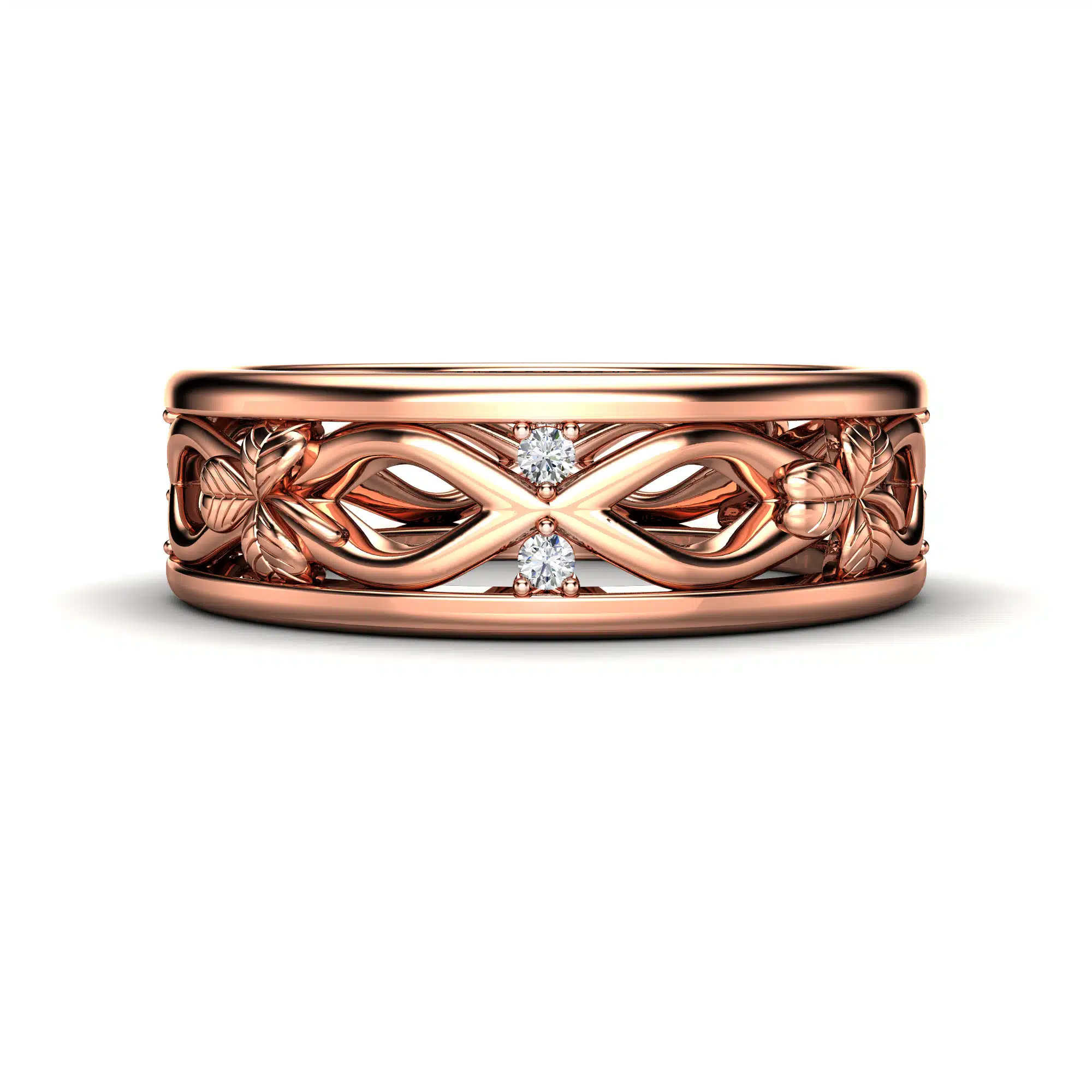 CD-0122-MBand Rose Gold (1)