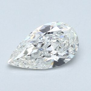 Natural 0.8 Carat H VS1 Pear Diamond