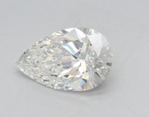 Lab Created 1.35 Carat F VS2 Pear Diamond