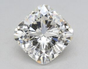 Lab Created 2.6 Carat G VVS2 Cushion Diamond