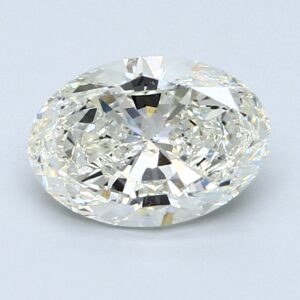 Natural 2 Carat J SI1 Oval Diamond