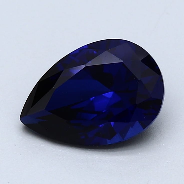 Blue Pear Sapphire