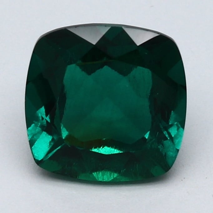Green Cushion Emerald