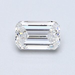 Natural 0.7 Carat E VVS1 Emerald Diamond