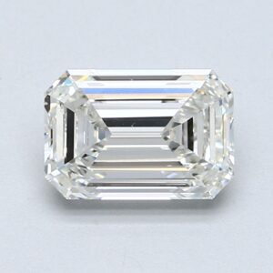 Natural 2.01 Carat H VS2 Emerald Diamond