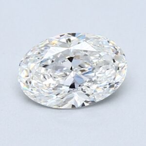 Natural 1 Carat F VVS2 Oval Diamond