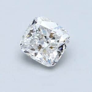 Natural 0.7 Carat D VVS2 Cushion Diamond