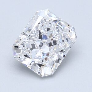 Natural 3.04 Carat D VS2 Radiant Diamond