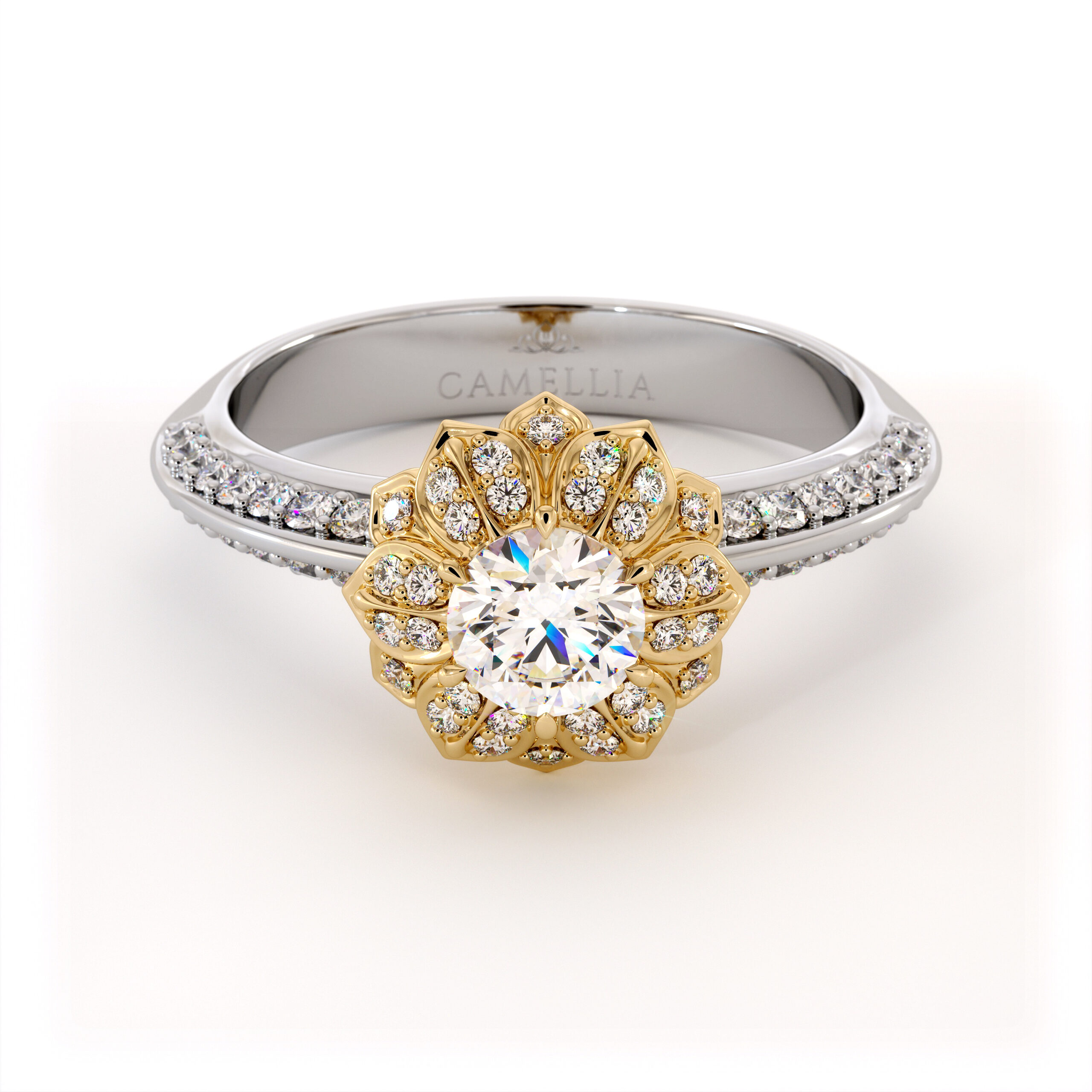 AF-0001A White & Yellow Gold (1)