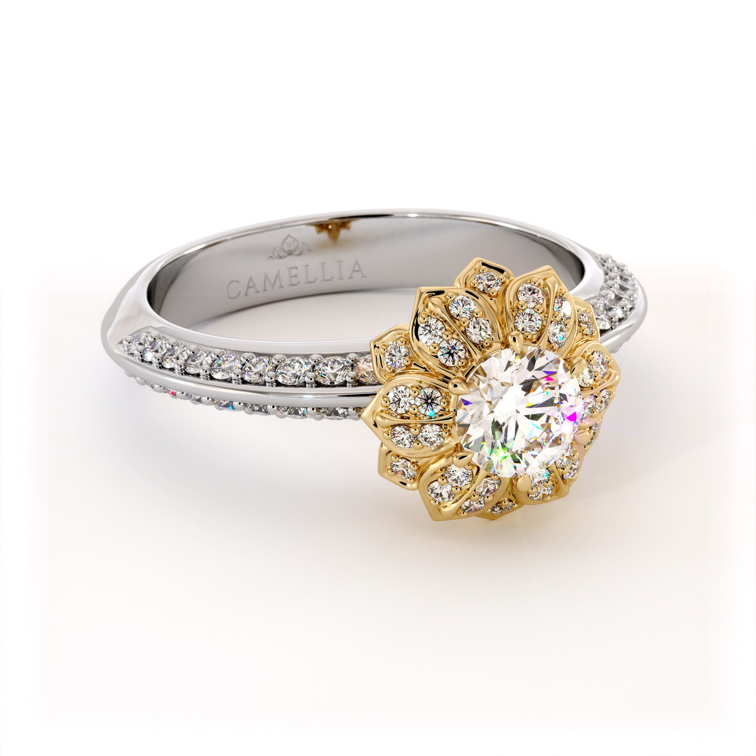 AF-0001A White & Yellow Gold (3)