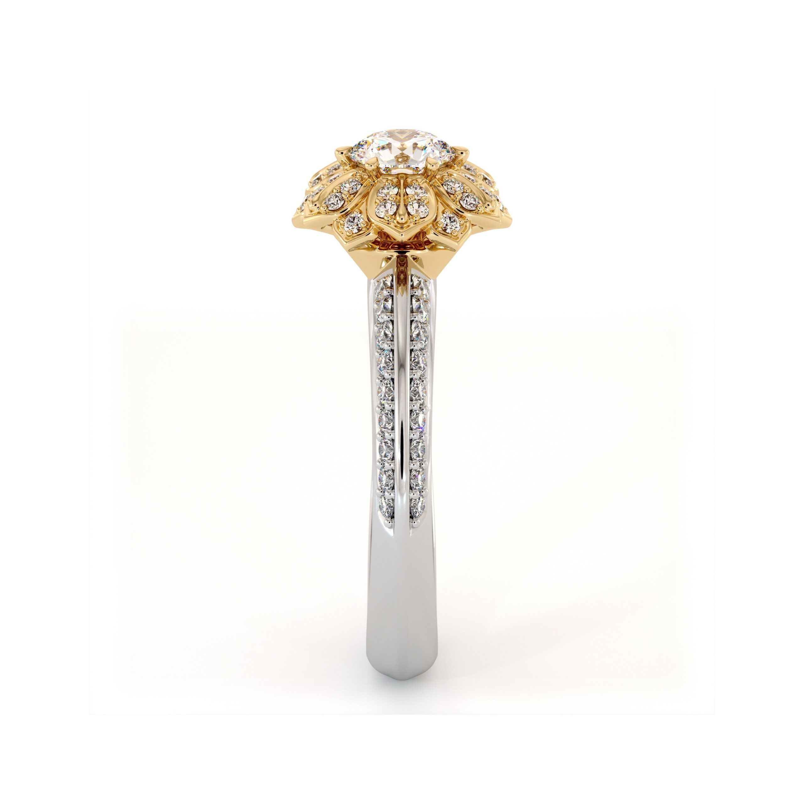 AF-0001A White & Yellow Gold (5)