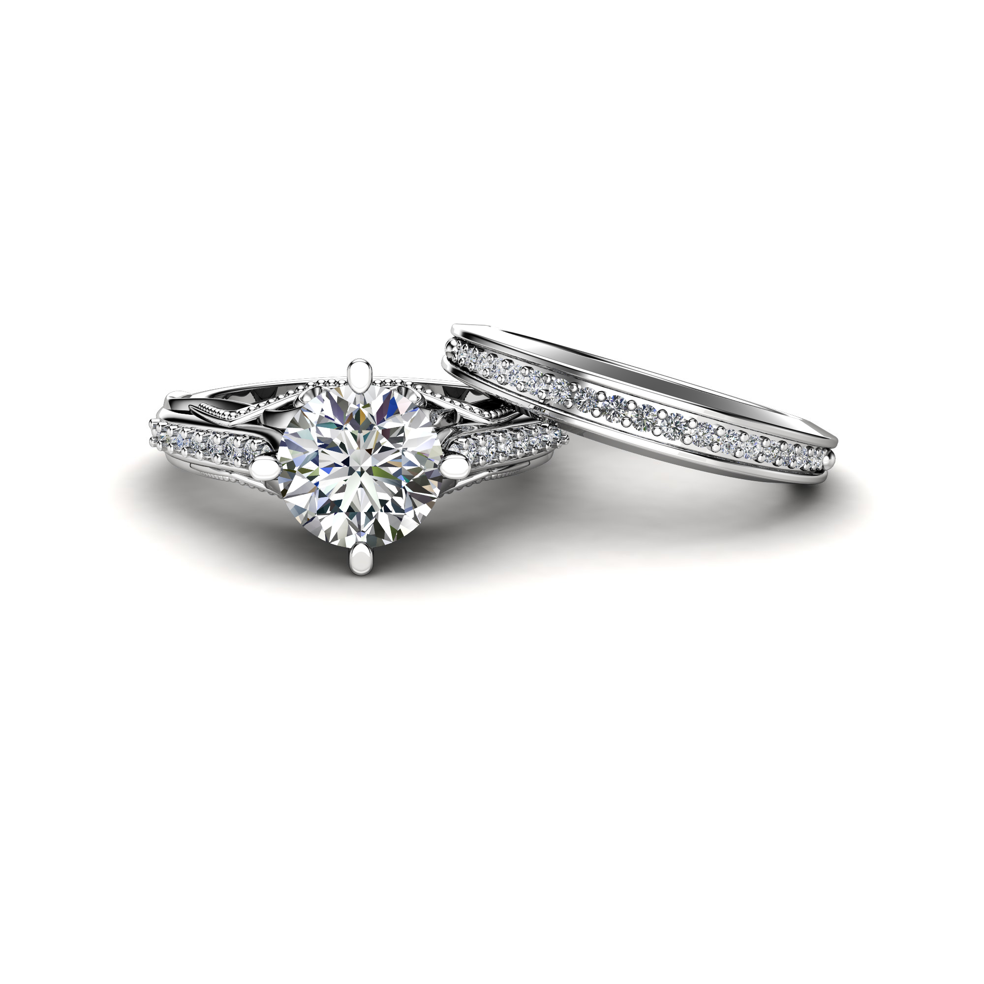 CL-0047-Band White Gold (2)