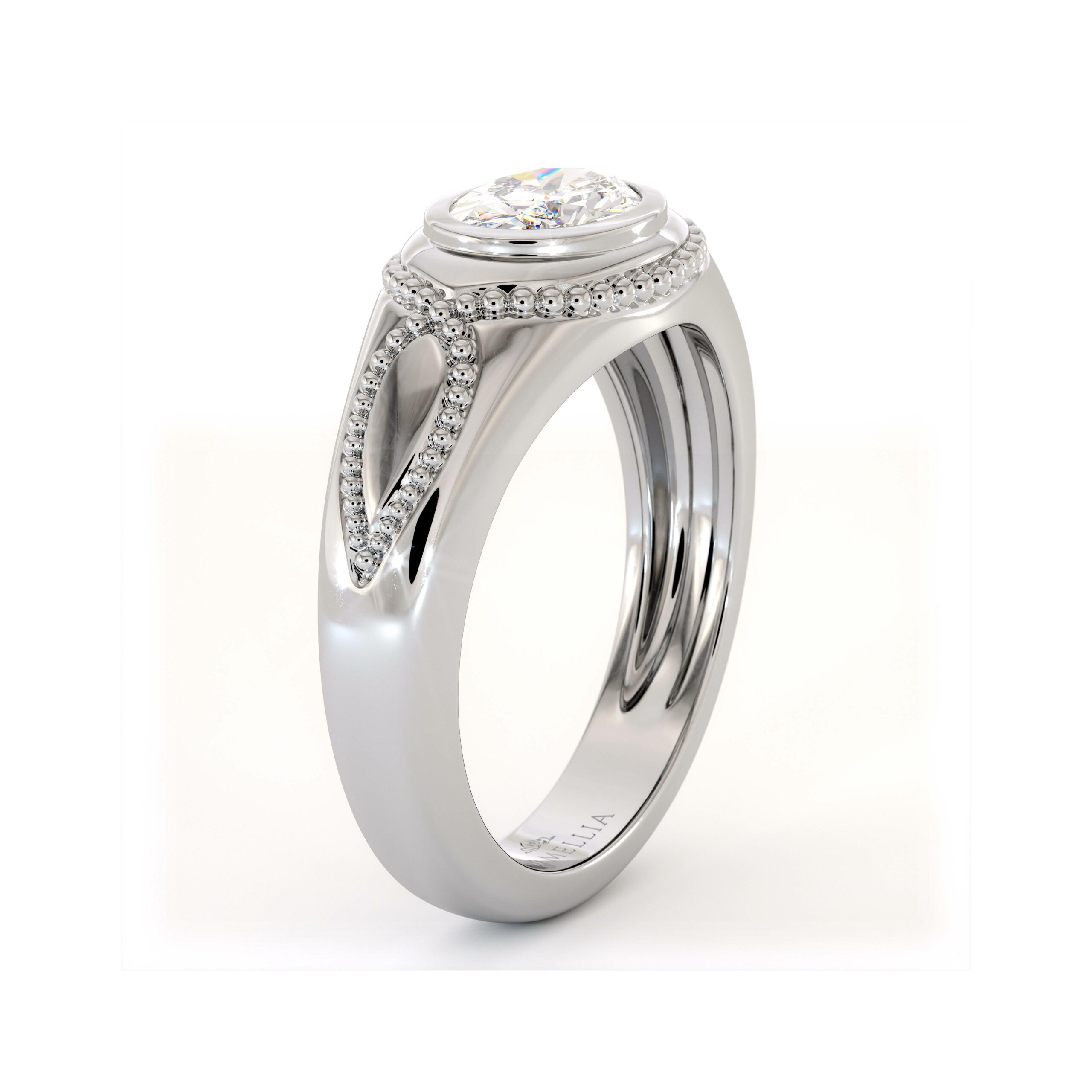 ME-0007A white gold men ring (4)