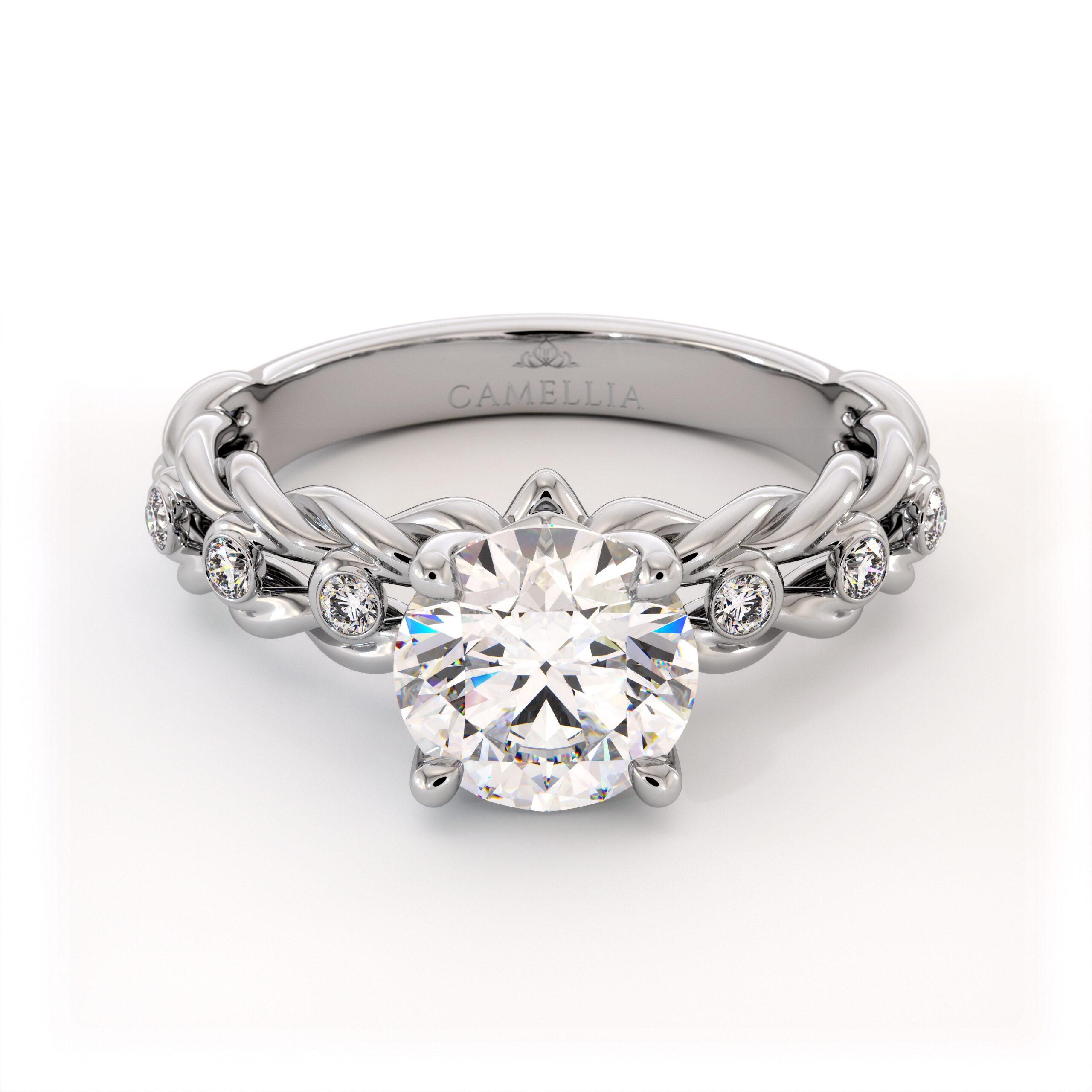 AC-0014A white gold ring (2)