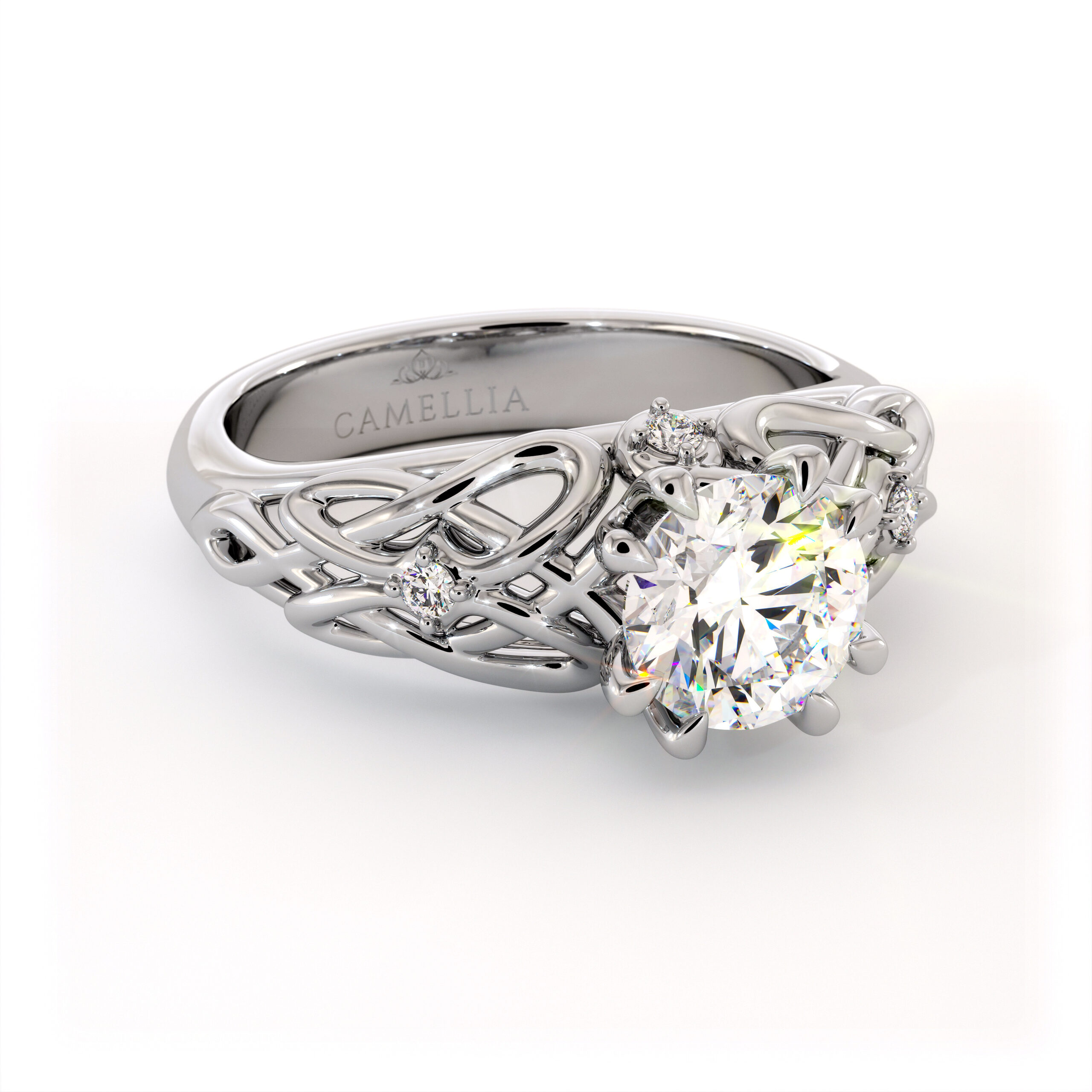 AC-0015A white gold ring (7)