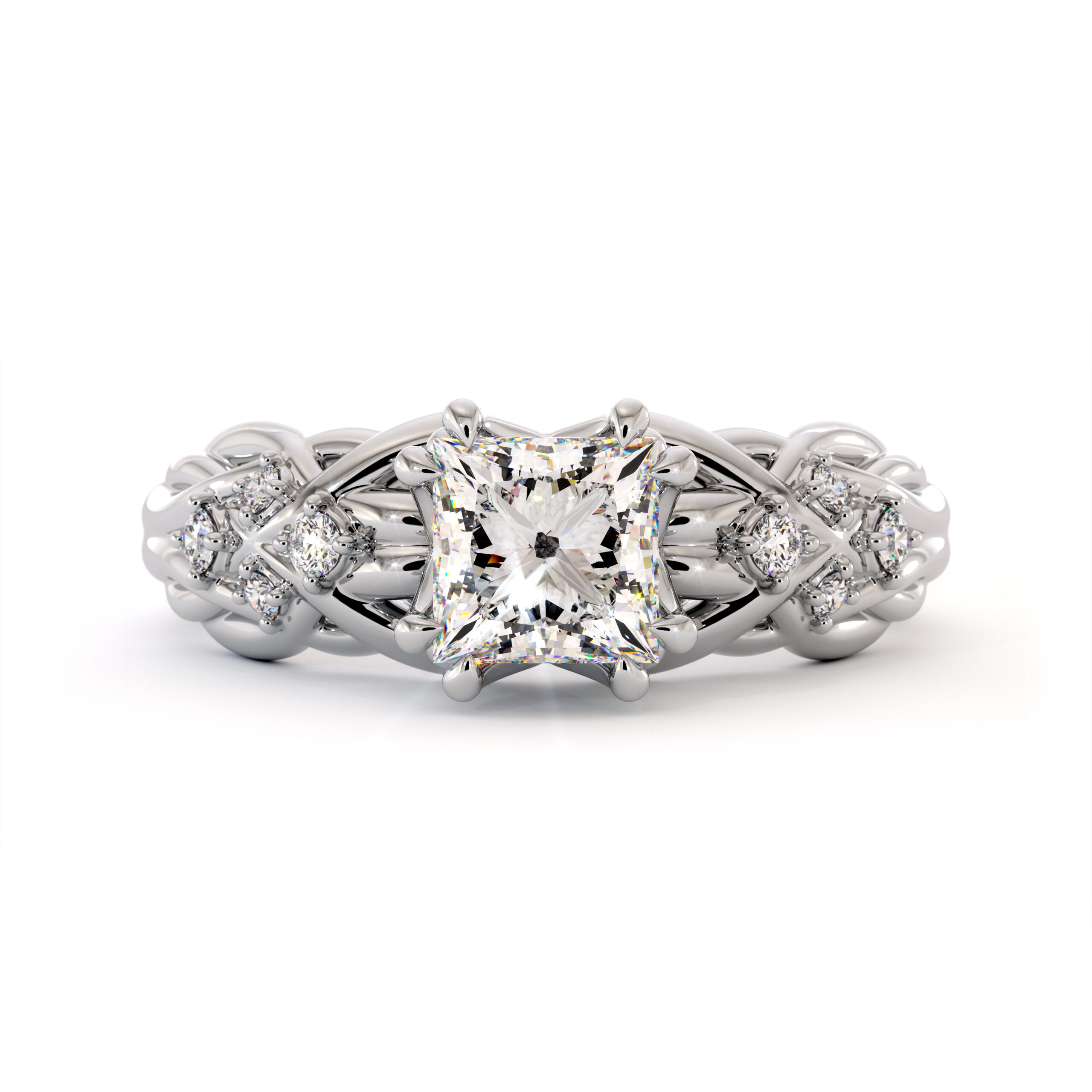 AC-0020A white gold ring (6)