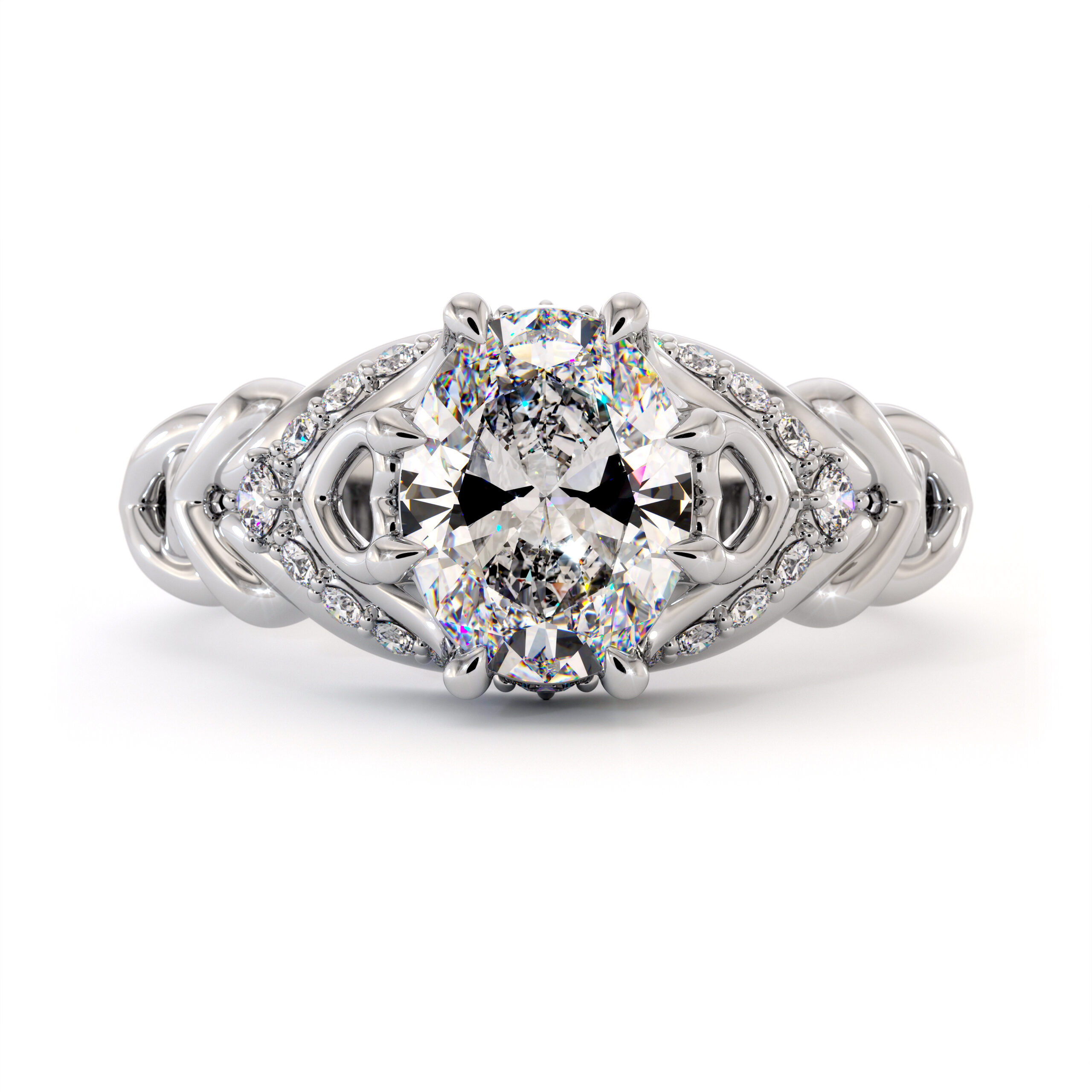 AC-0021A white gold ring (6)
