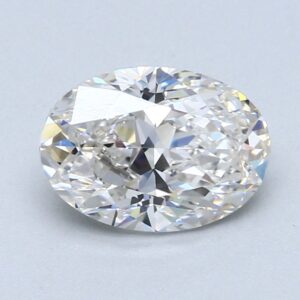 Natural 1.53 Carat I VVS2 Oval Diamond