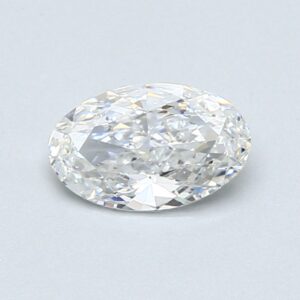 Natural 0.76 Carat F VVS2 Oval Diamond
