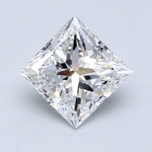 Natural 1.02 Carat E VS2 Princess Diamond