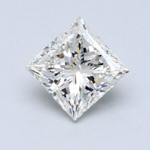 Natural 1.53 Carat I SI1 Princess Diamond