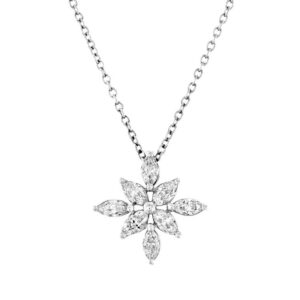 Star Necklace 14K Gold Women’s Diamonds Jewelry Necklace